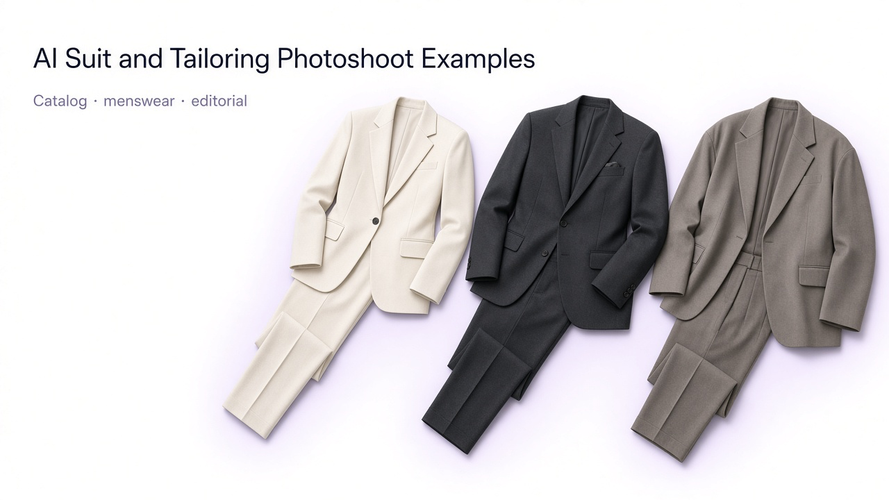 Minimal women suit, modern menswear architectural portrait, and oversized blazer editorial