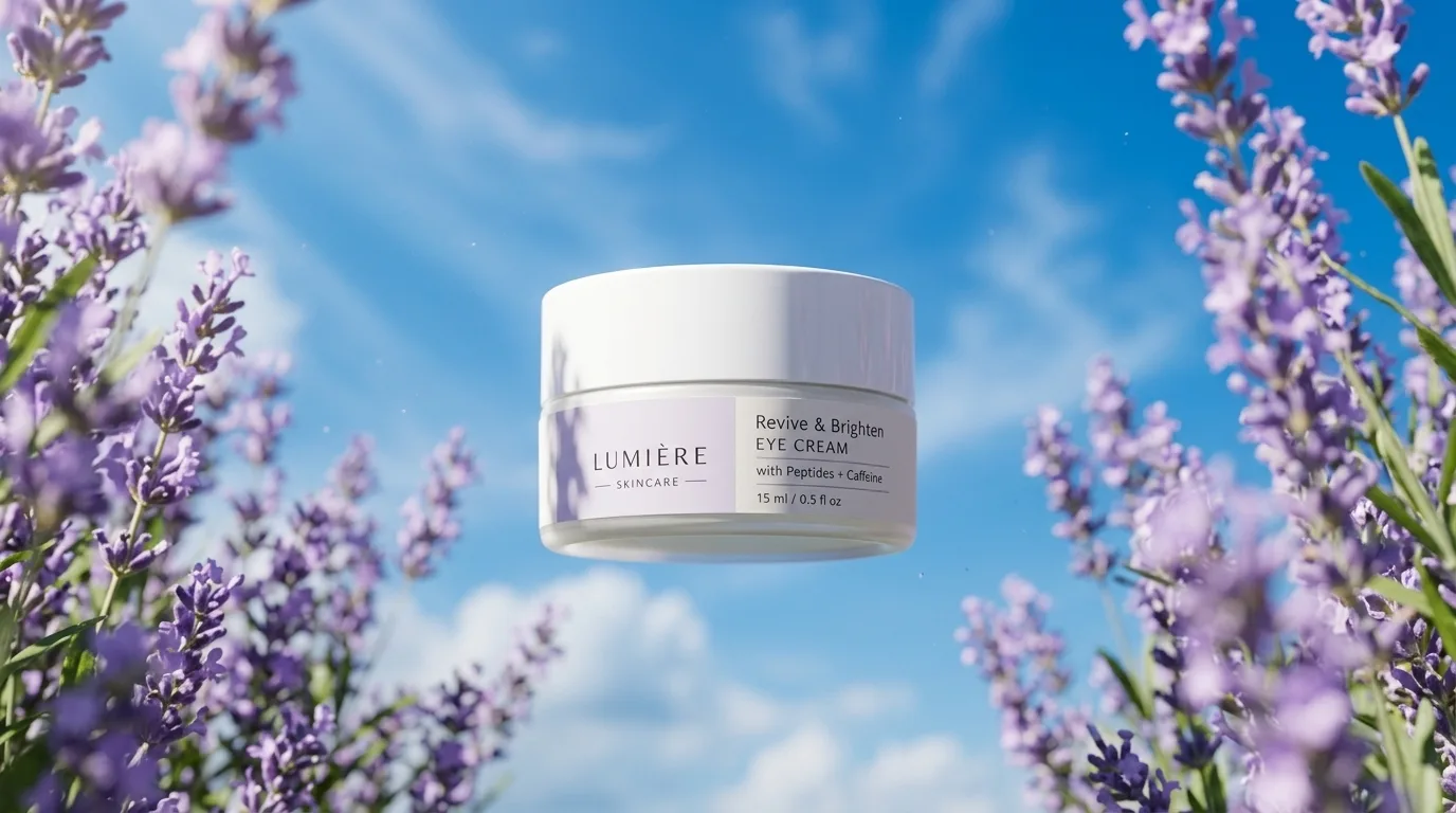 AI product photography examples showing ecommerce, jewelry, skincare, and lifestyle product images
