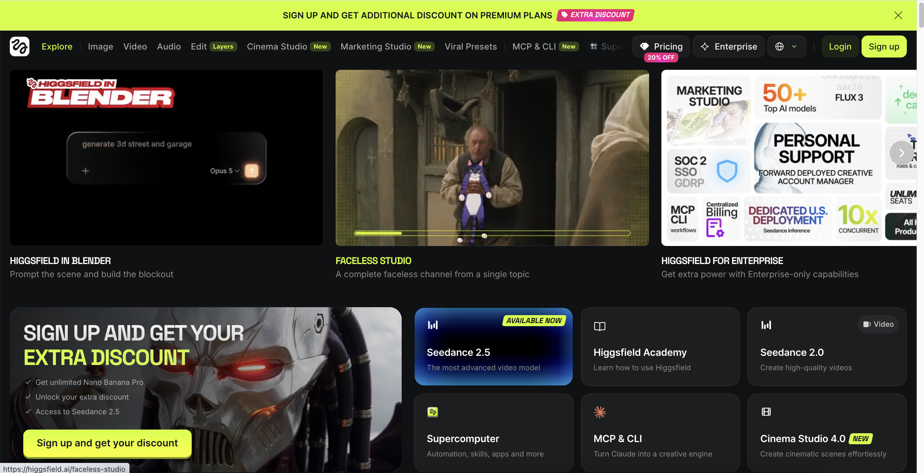 Higgsfield AI product video maker for cinematic product ads and camera-driven motion