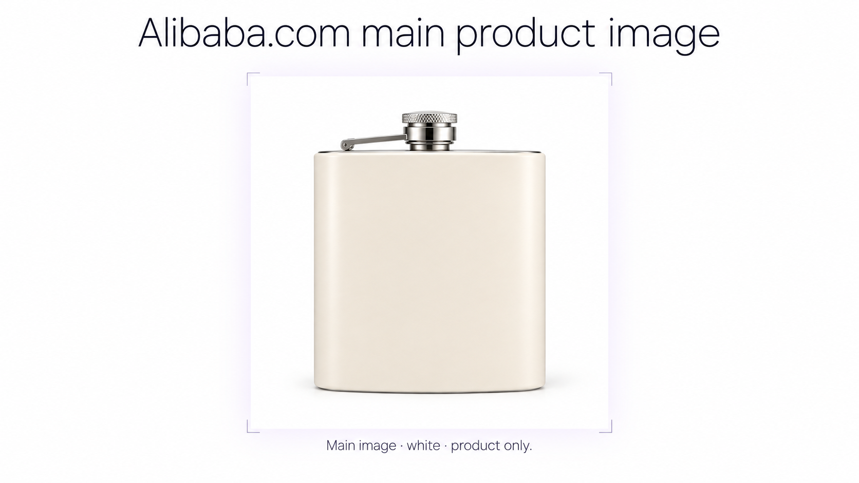 Image produit principale Alibaba.com nette d'un seul article sur fond blanc