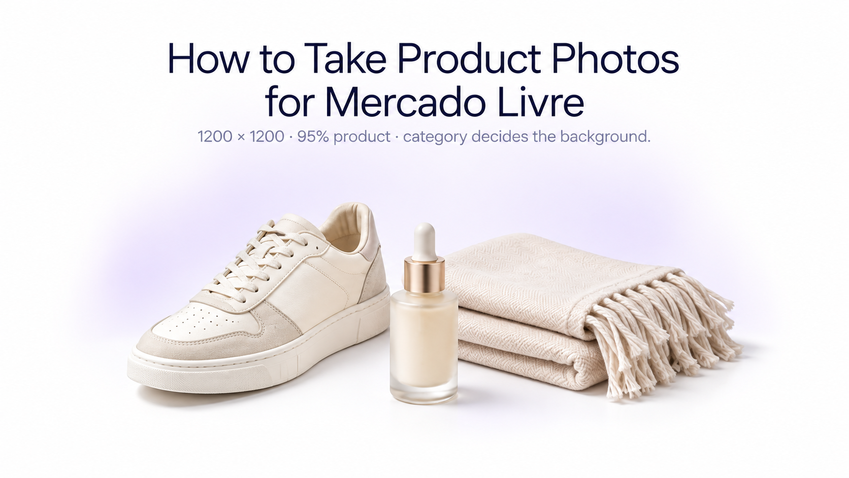 Professional ecommerce product photos prepared for a Mercado Livre Brazil listing