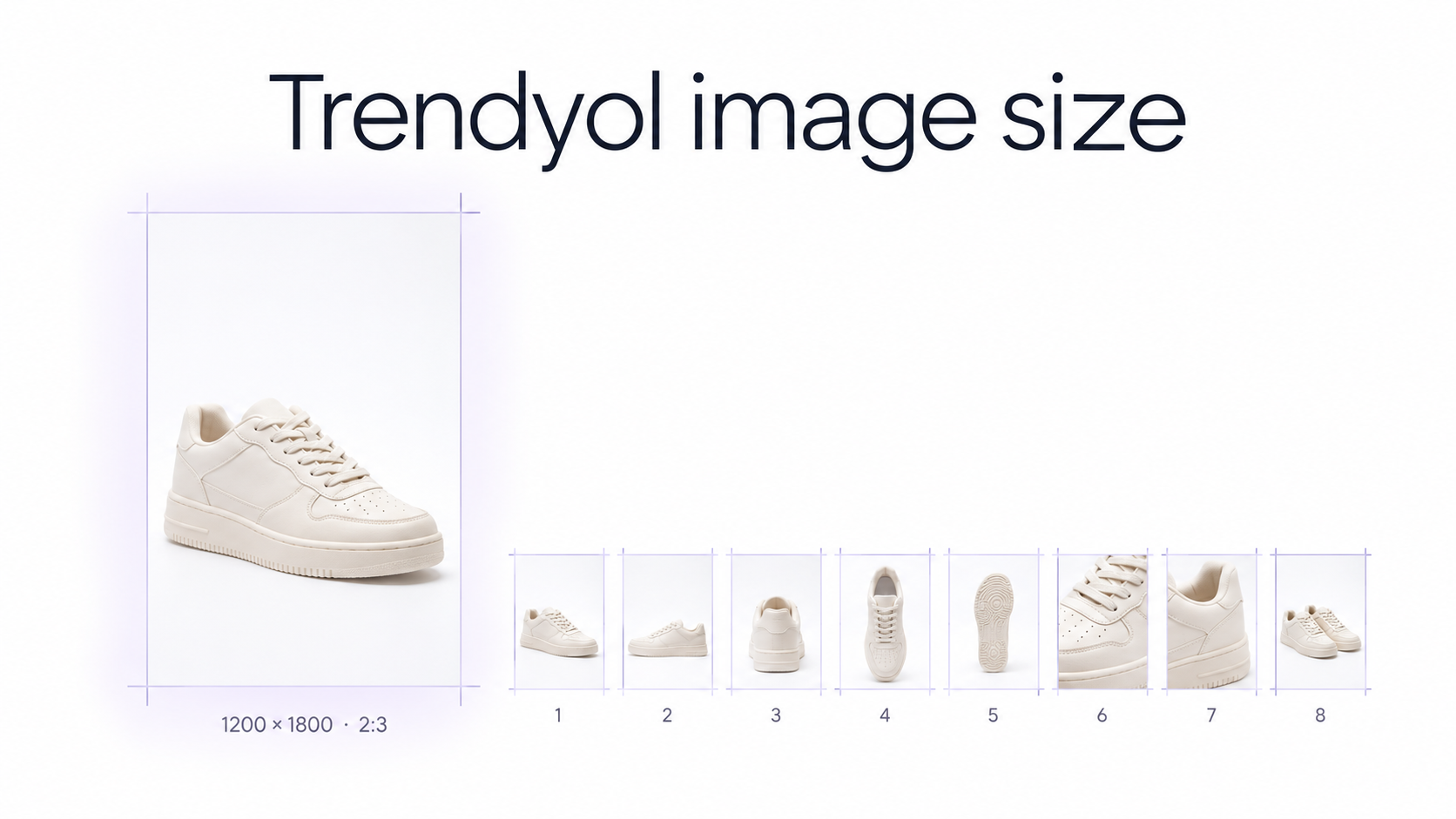 Trendyol Produktfotoformat von 1200 mal 1800 Pixel im Hochformat (2:3)